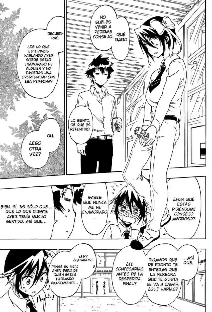 Nisekoi capítulo 84, página 4