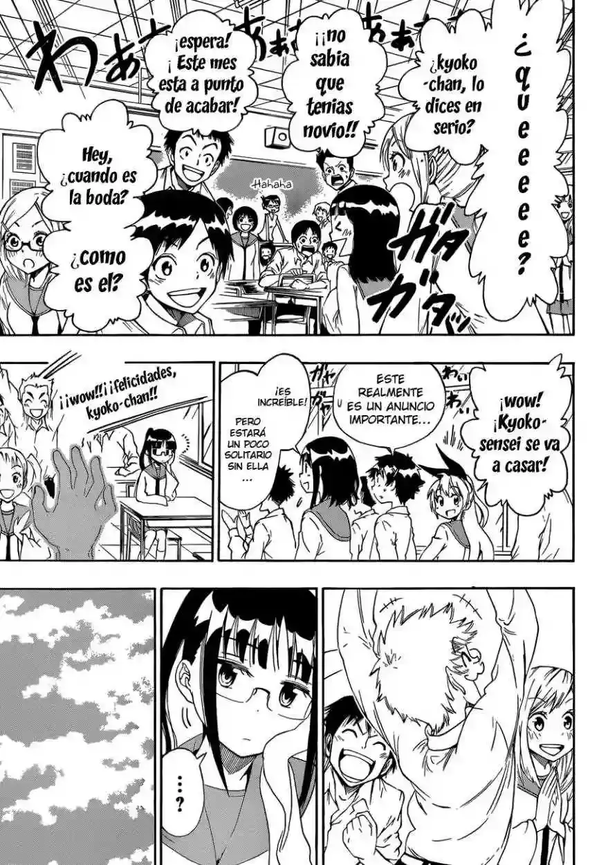 Nisekoi capítulo 84, página 15