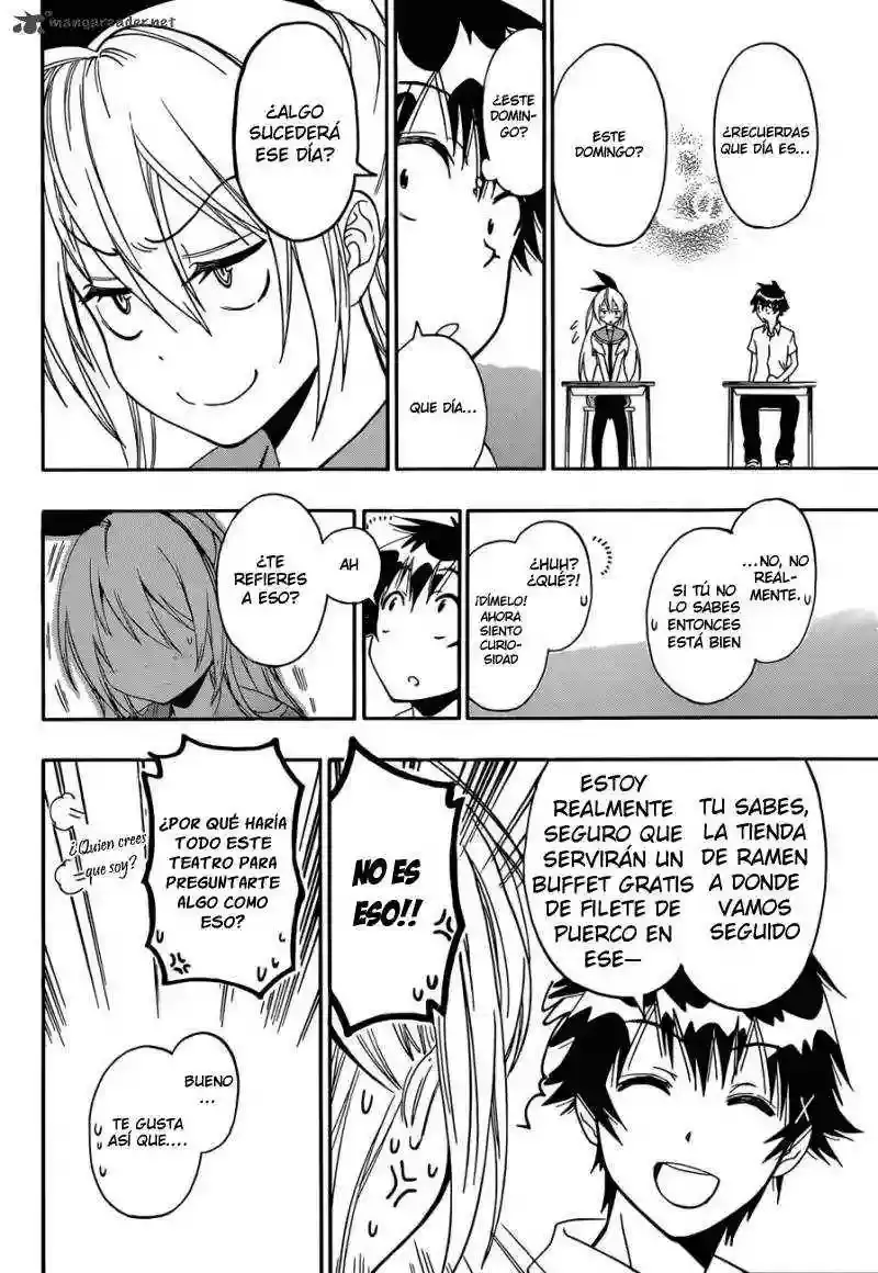 Nisekoi capítulo 87, página 9