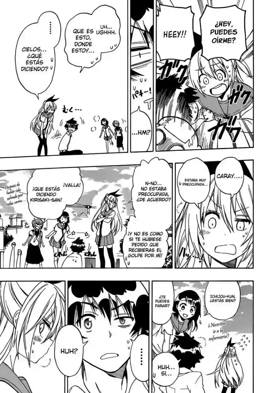 Nisekoi capítulo 87, página 18