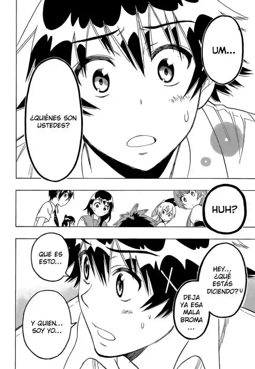 Nisekoi capítulo 87, página 19