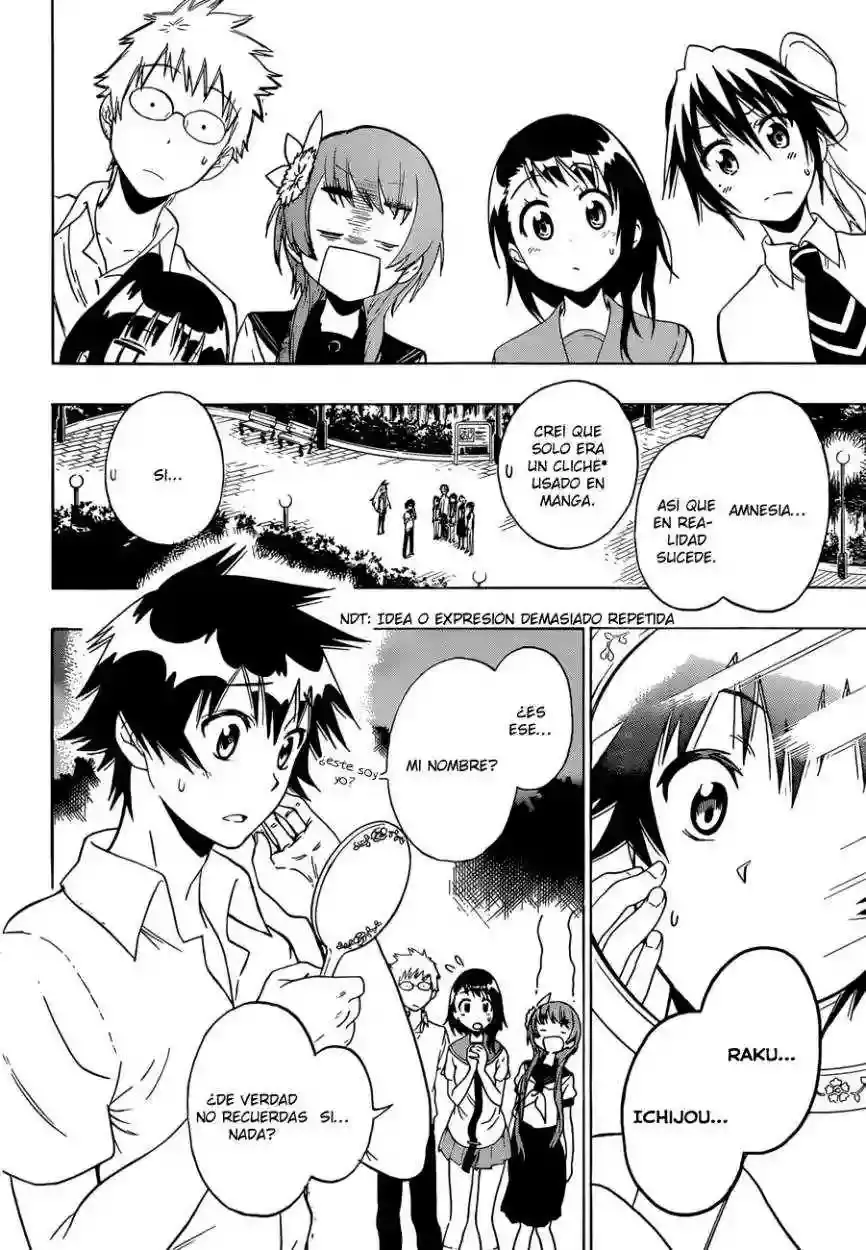 Nisekoi capítulo 88, página 3