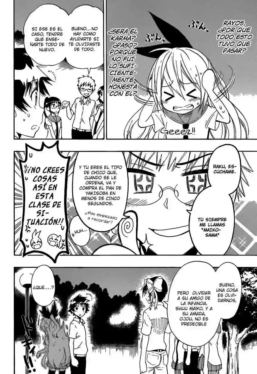 Nisekoi capítulo 88, página 5