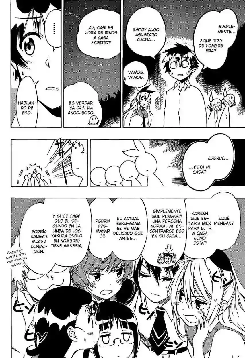 Nisekoi capítulo 88, página 11