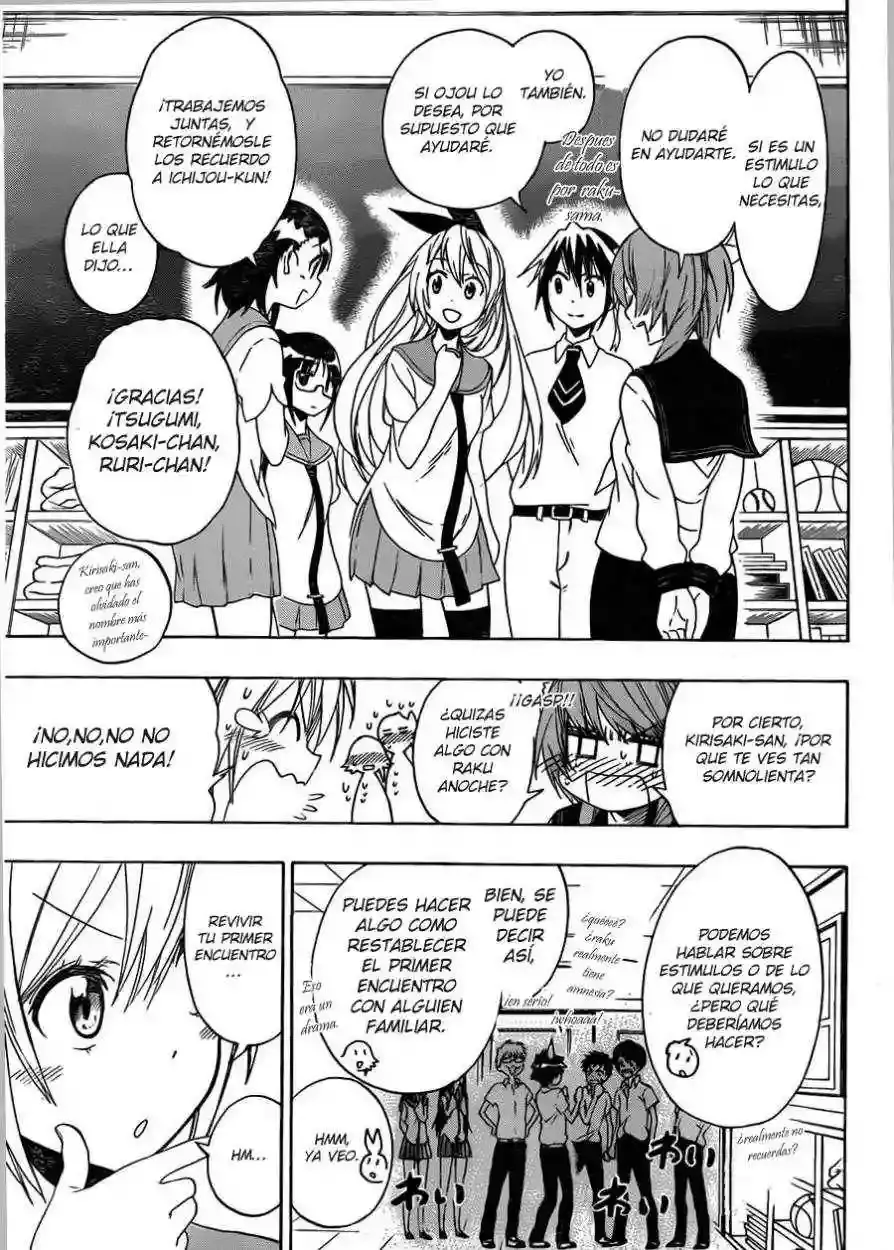 Nisekoi capítulo 89, página 10