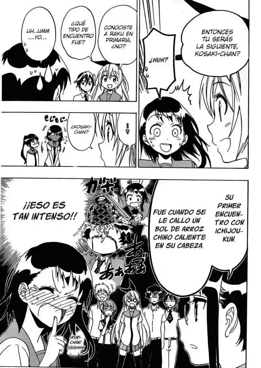 Nisekoi capítulo 89, página 14