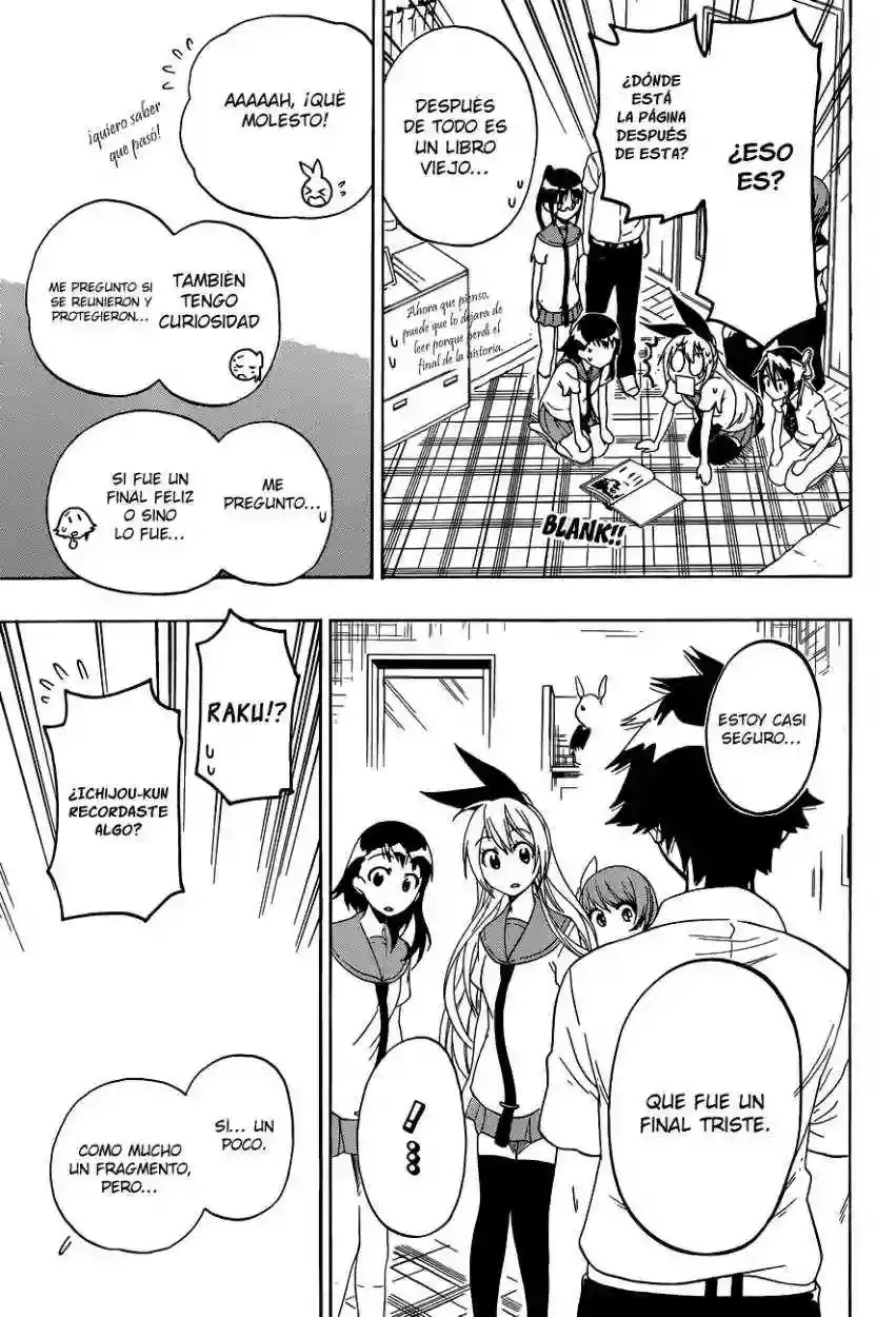 Nisekoi capítulo 90, página 12