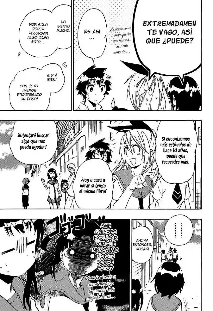 Nisekoi capítulo 90, página 14
