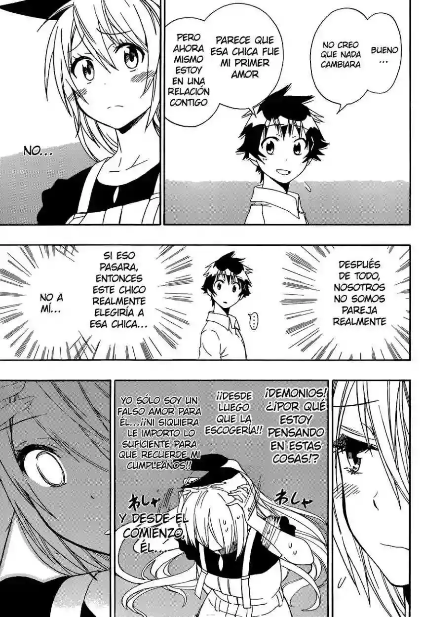 Nisekoi capítulo 91, página 6