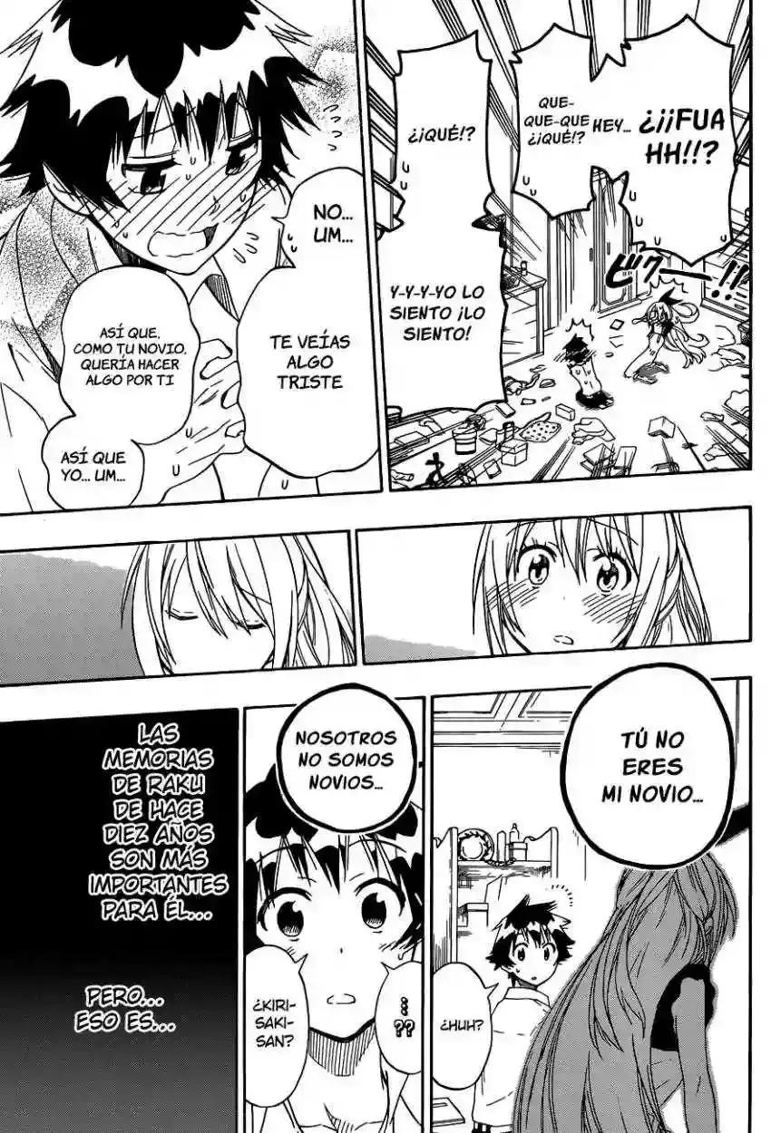 Nisekoi capítulo 91, página 8