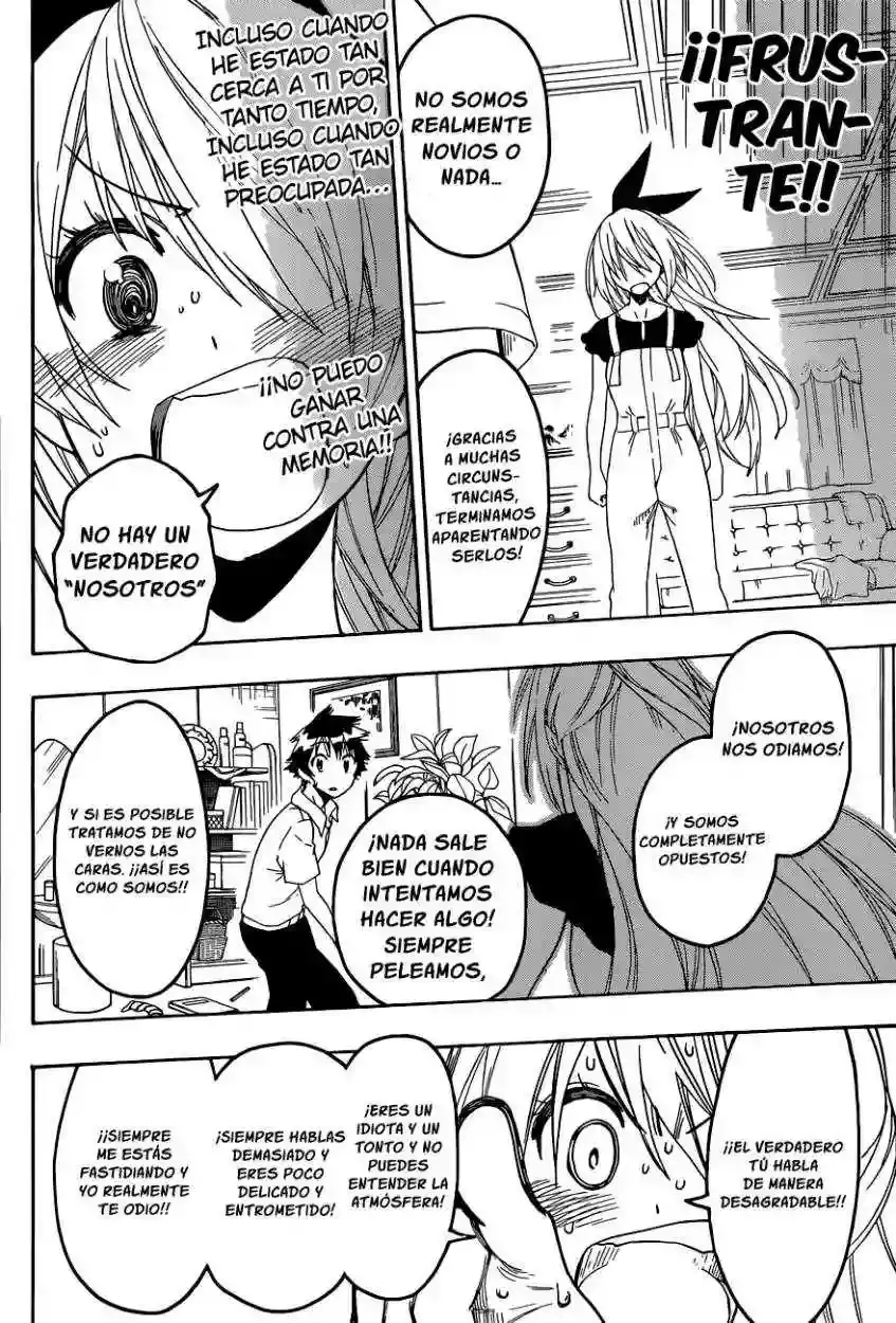 Nisekoi capítulo 91, página 9
