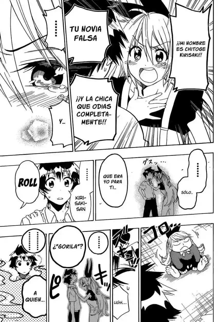 Nisekoi capítulo 91, página 14