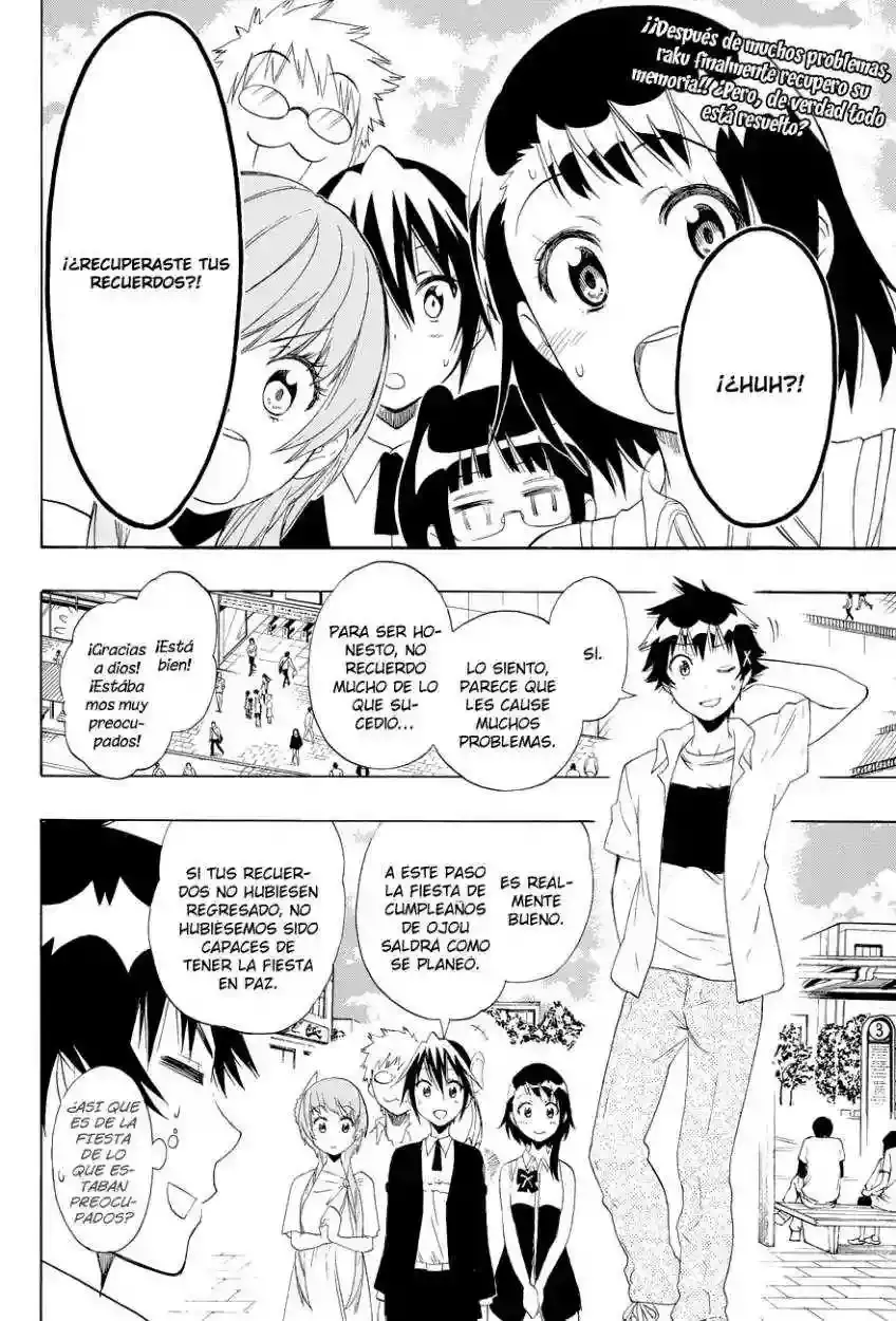 Nisekoi capítulo 92, página 4