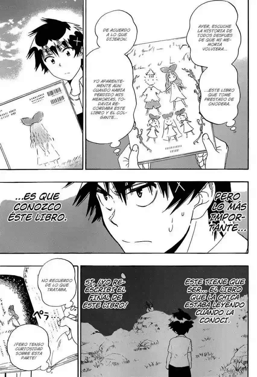 Nisekoi capítulo 92, página 19