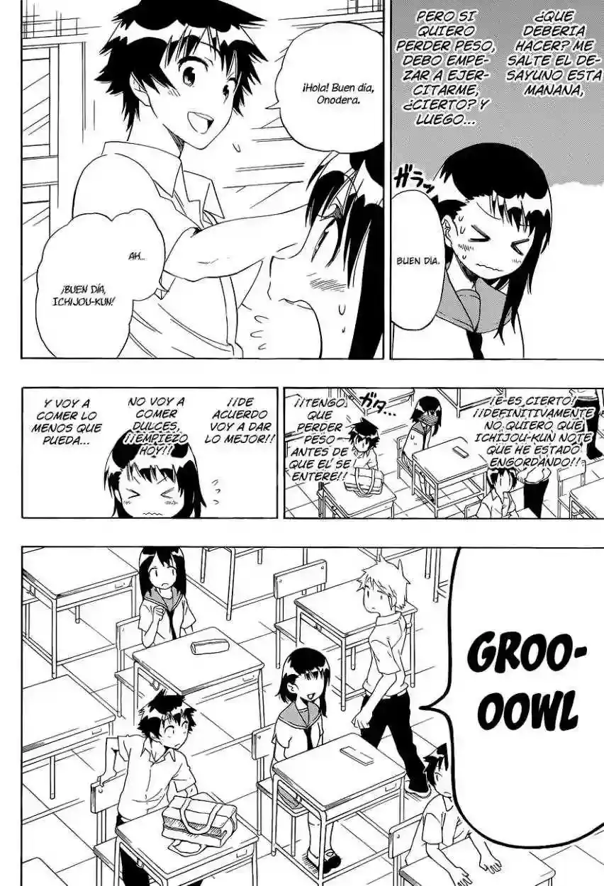 Nisekoi capítulo 93, página 8