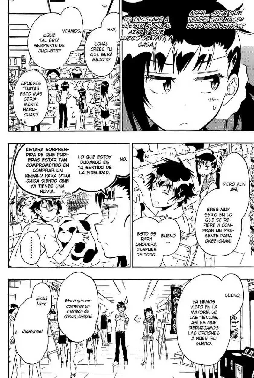 Nisekoi capítulo 94, página 8