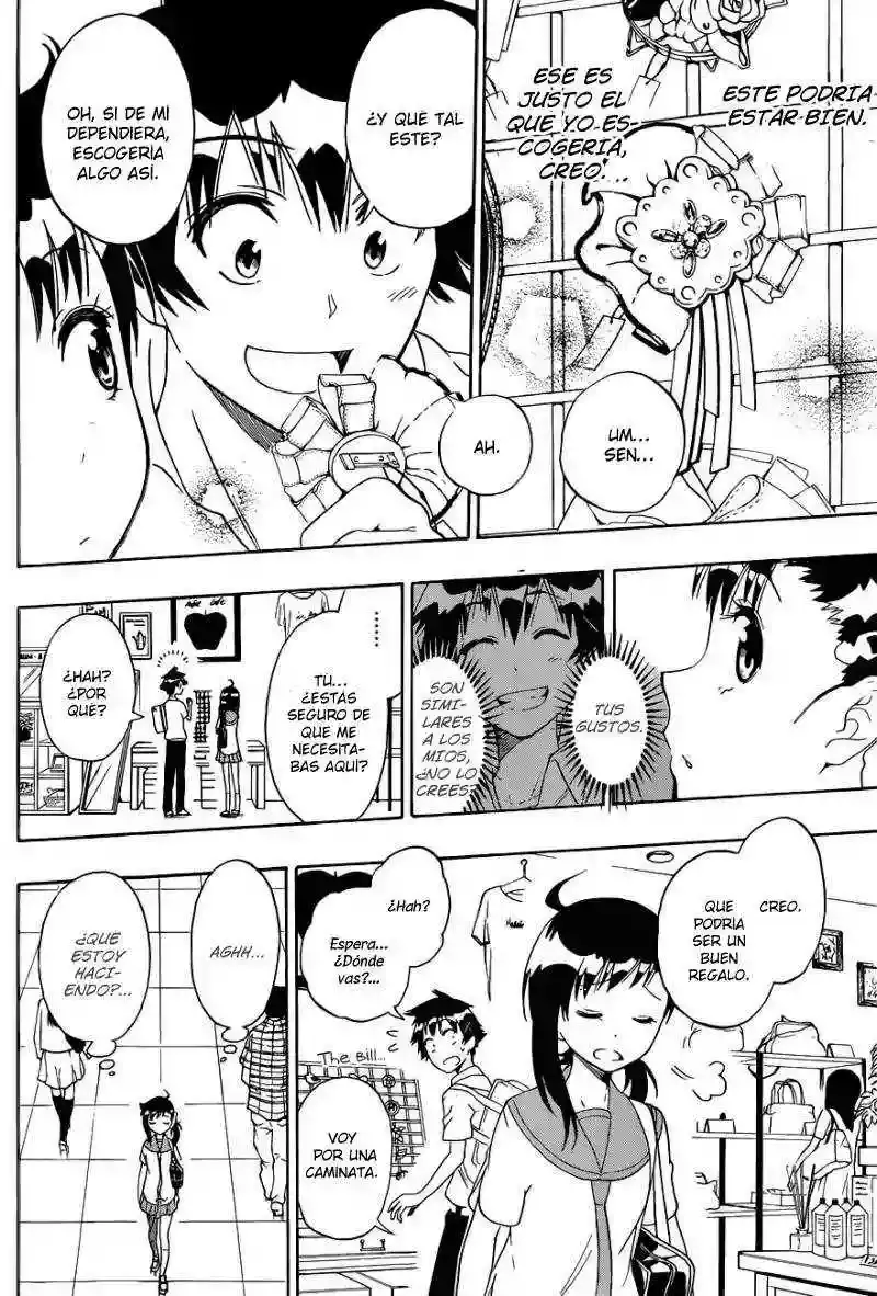 Nisekoi capítulo 94, página 18