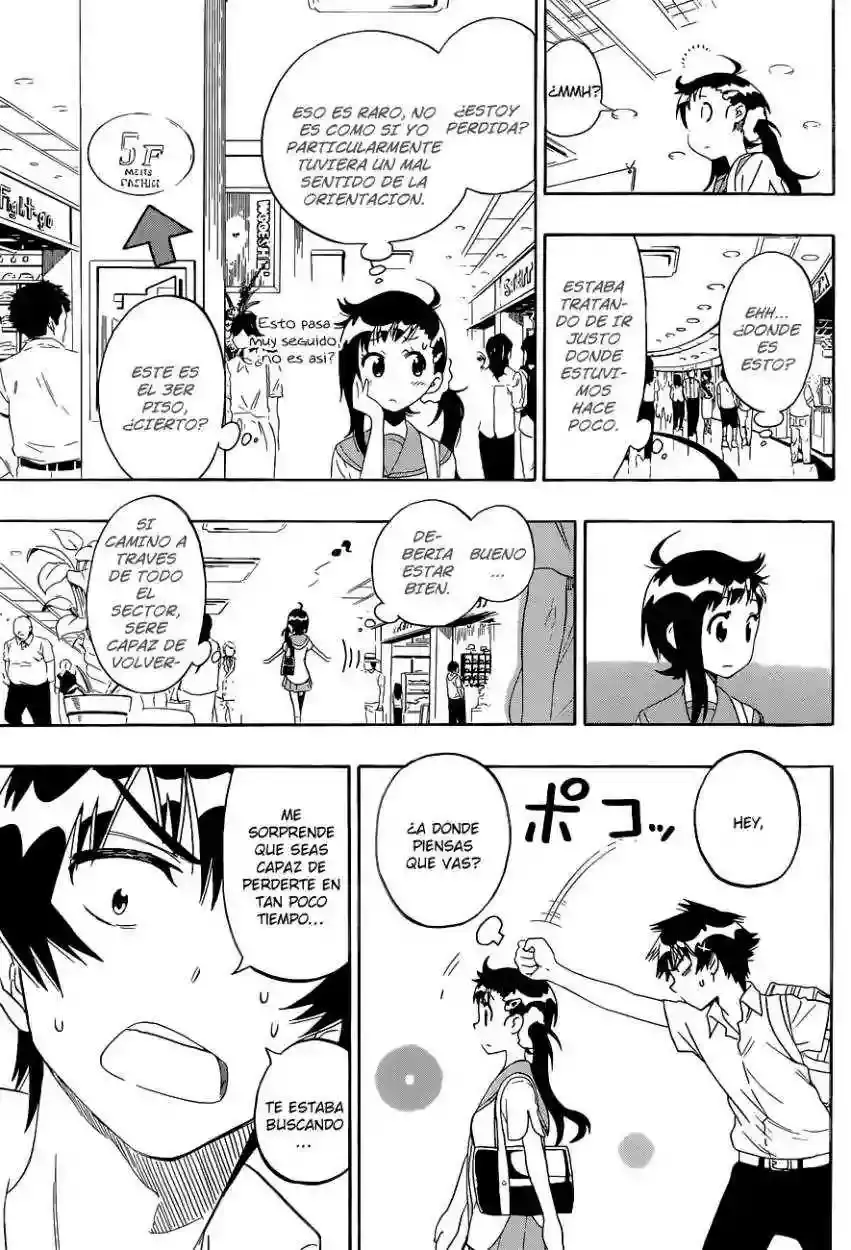 Nisekoi capítulo 94, página 19
