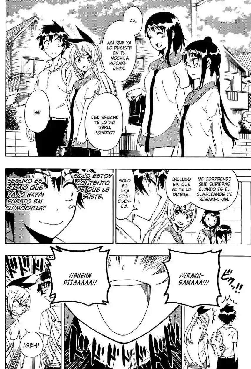 Nisekoi capítulo 95, página 4