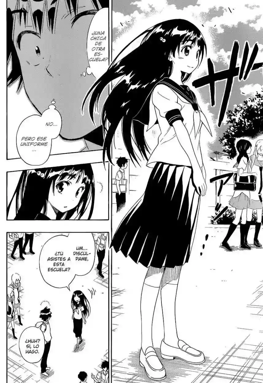 Nisekoi capítulo 95, página 6
