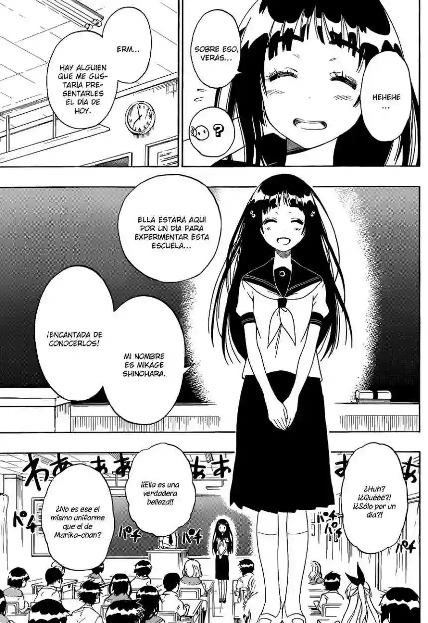 Nisekoi capítulo 95, página 9