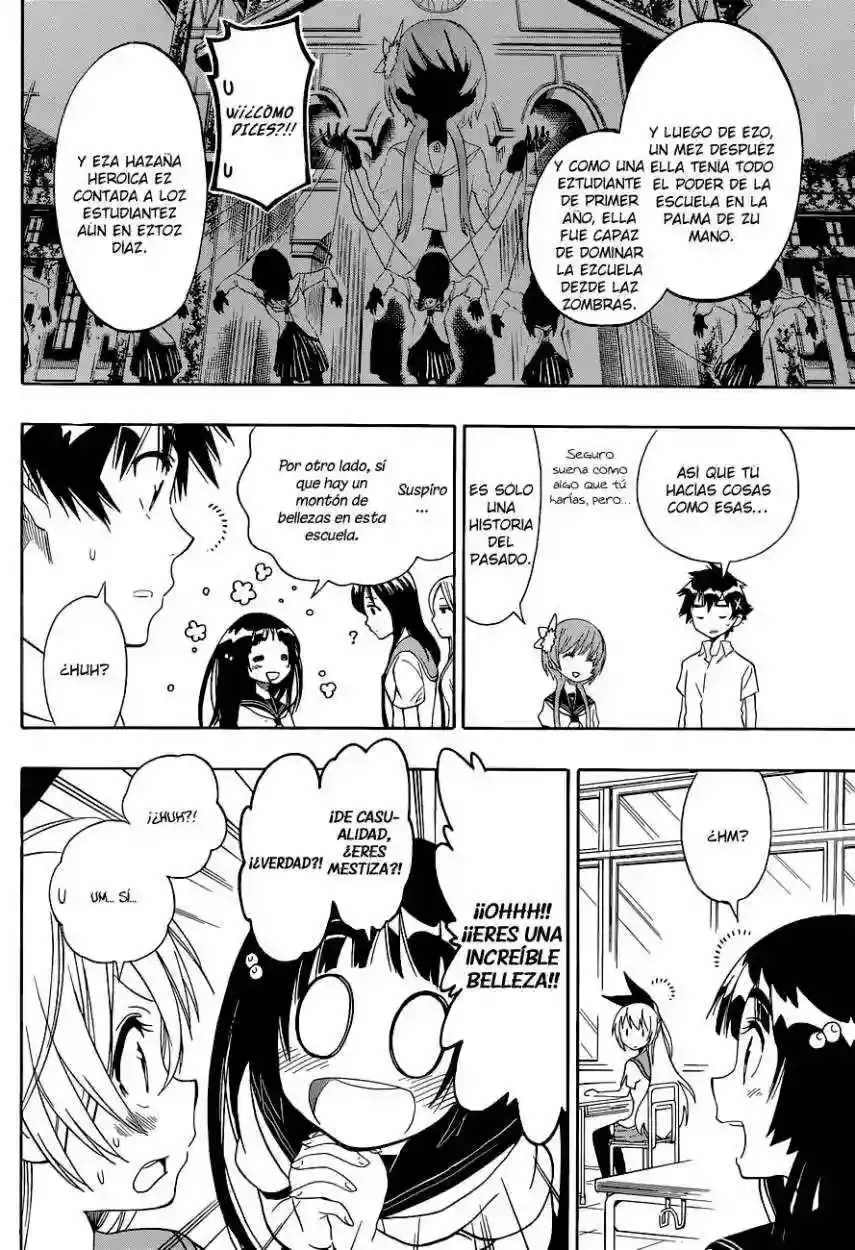 Nisekoi capítulo 95, página 12