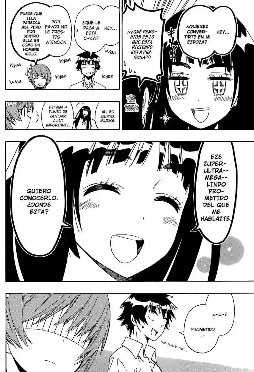 Nisekoi capítulo 95, página 14