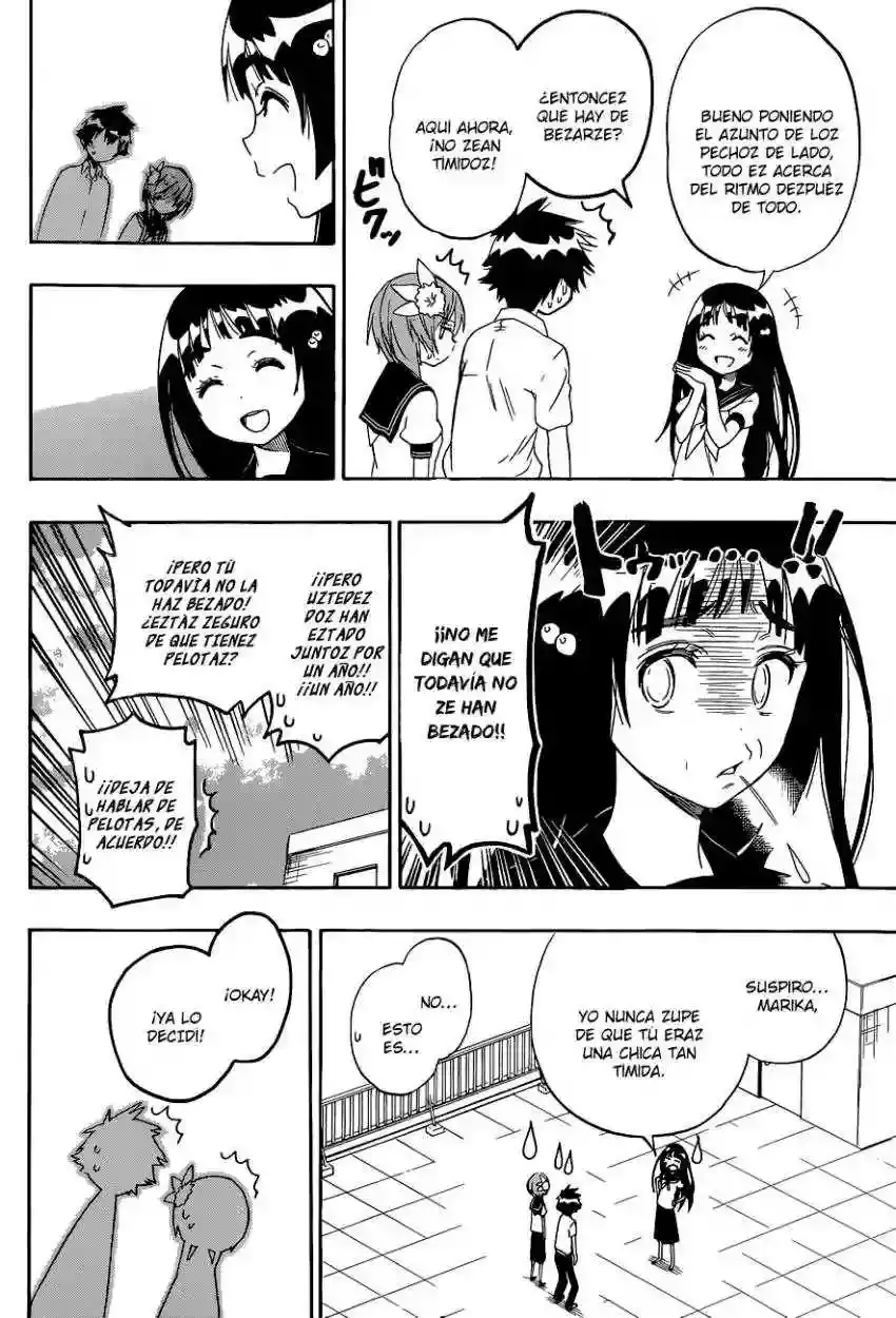 Nisekoi capítulo 95, página 20