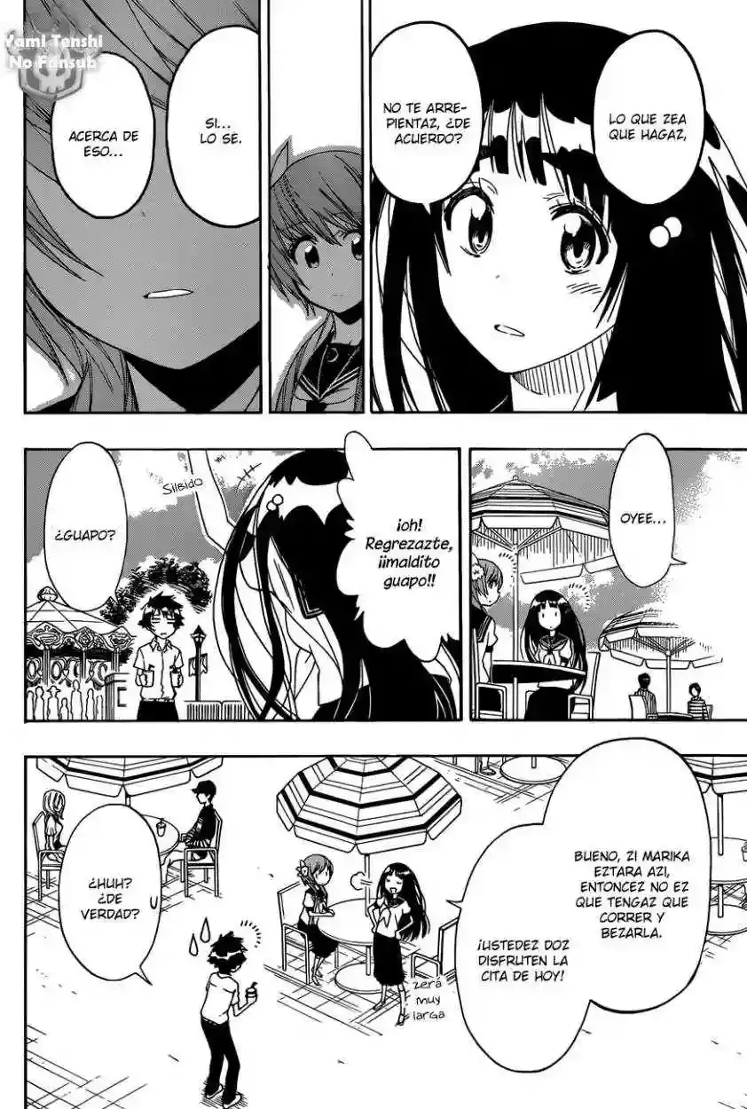 Nisekoi capítulo 97, página 4