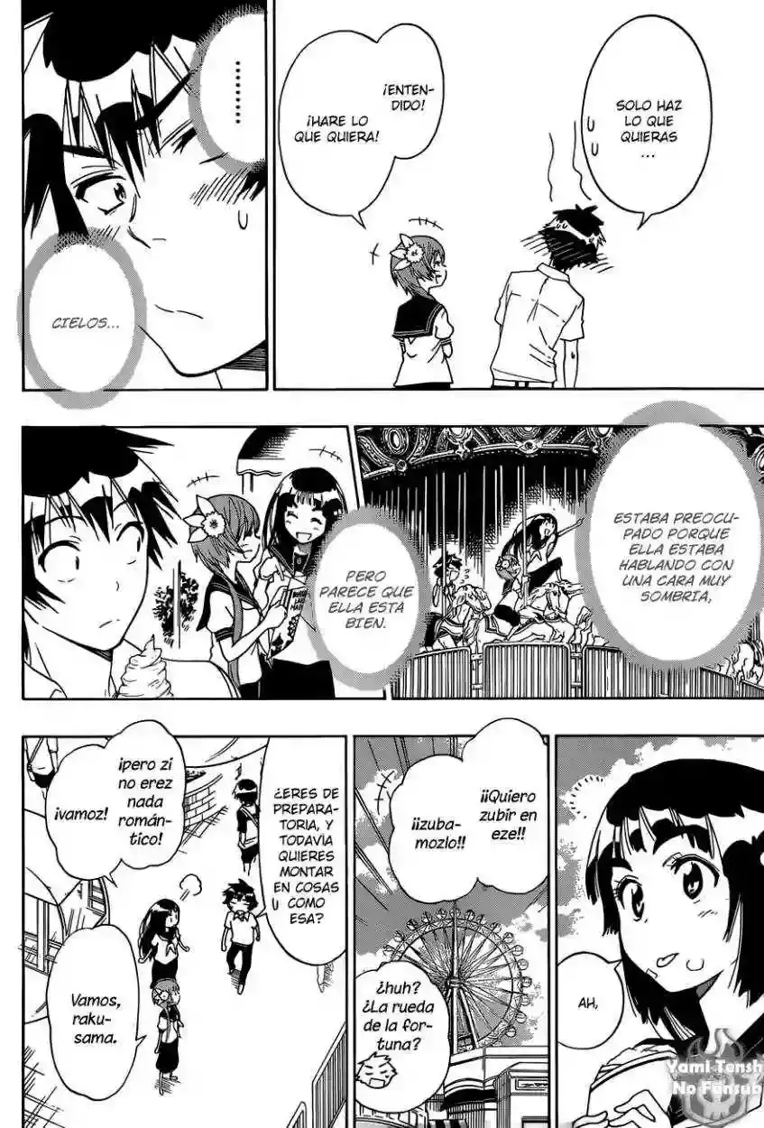 Nisekoi capítulo 97, página 6