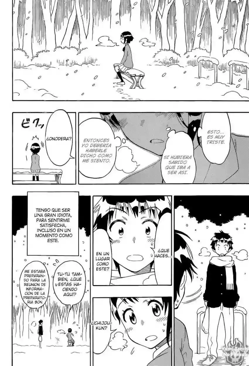 Nisekoi capítulo 98, página 17
