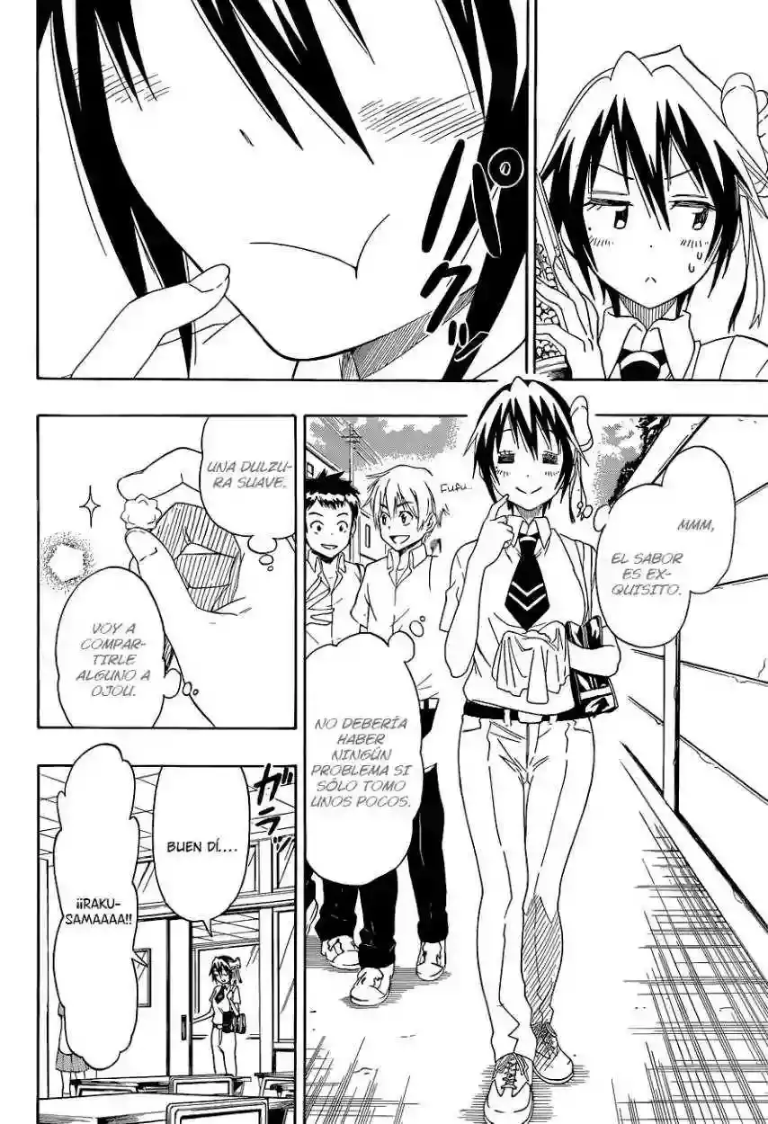 Nisekoi capítulo 99, página 4