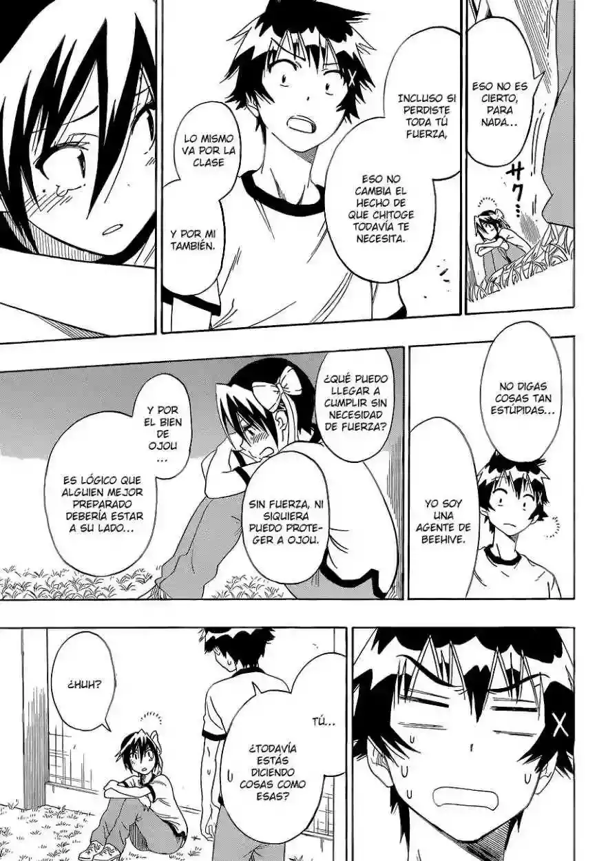 Nisekoi capítulo 99, página 15