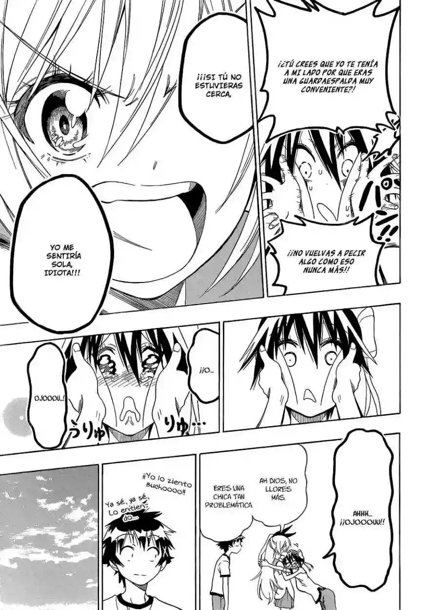 Nisekoi capítulo 99, página 17