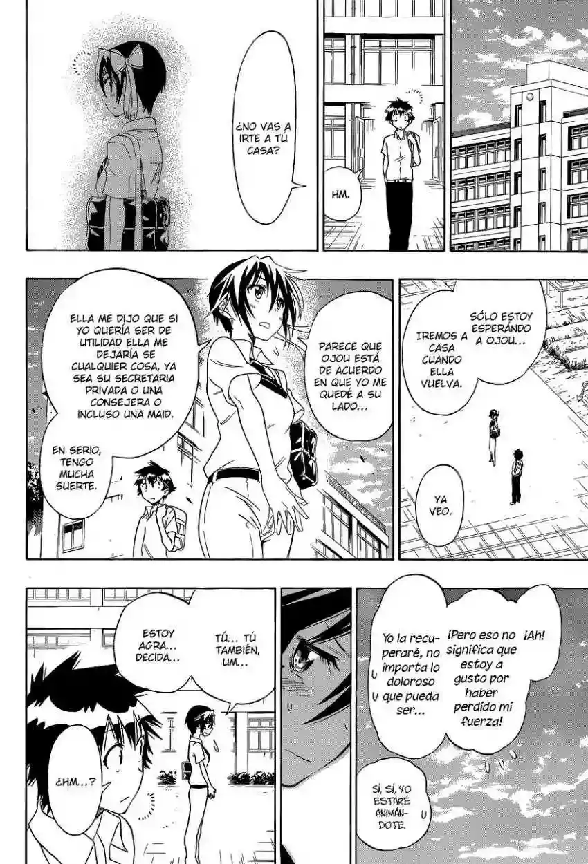 Nisekoi capítulo 99, página 18