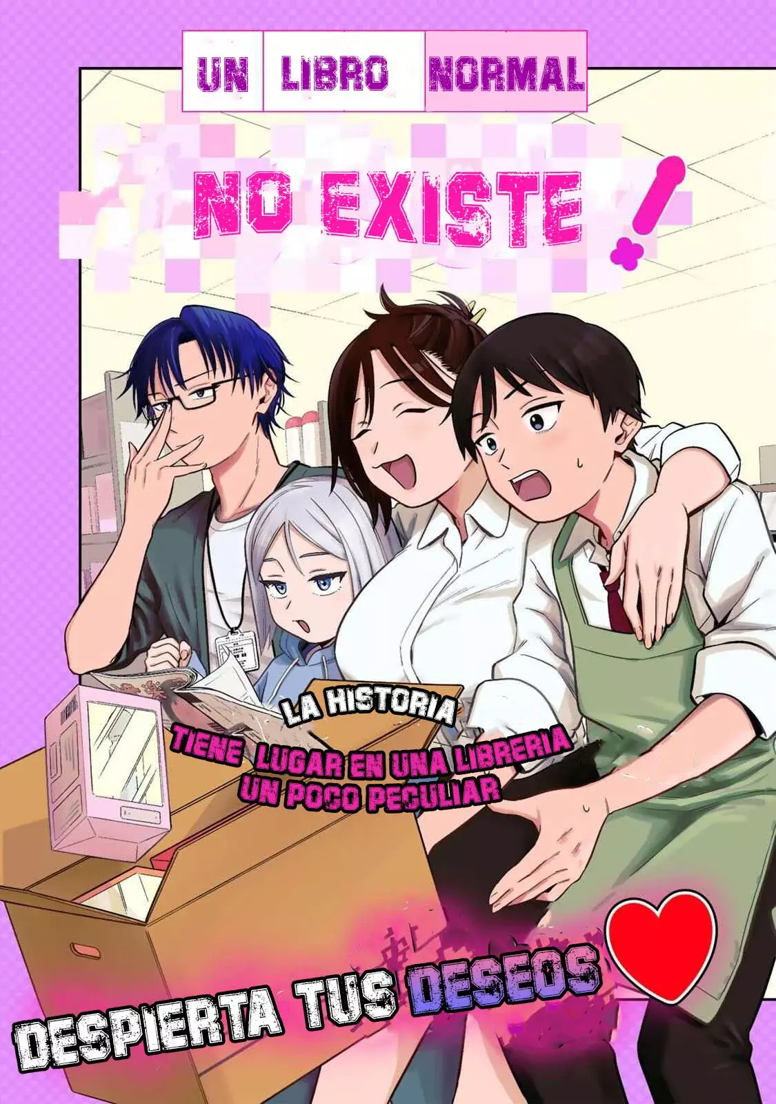 ¡No hay libros normales! capítulo 1, página 5