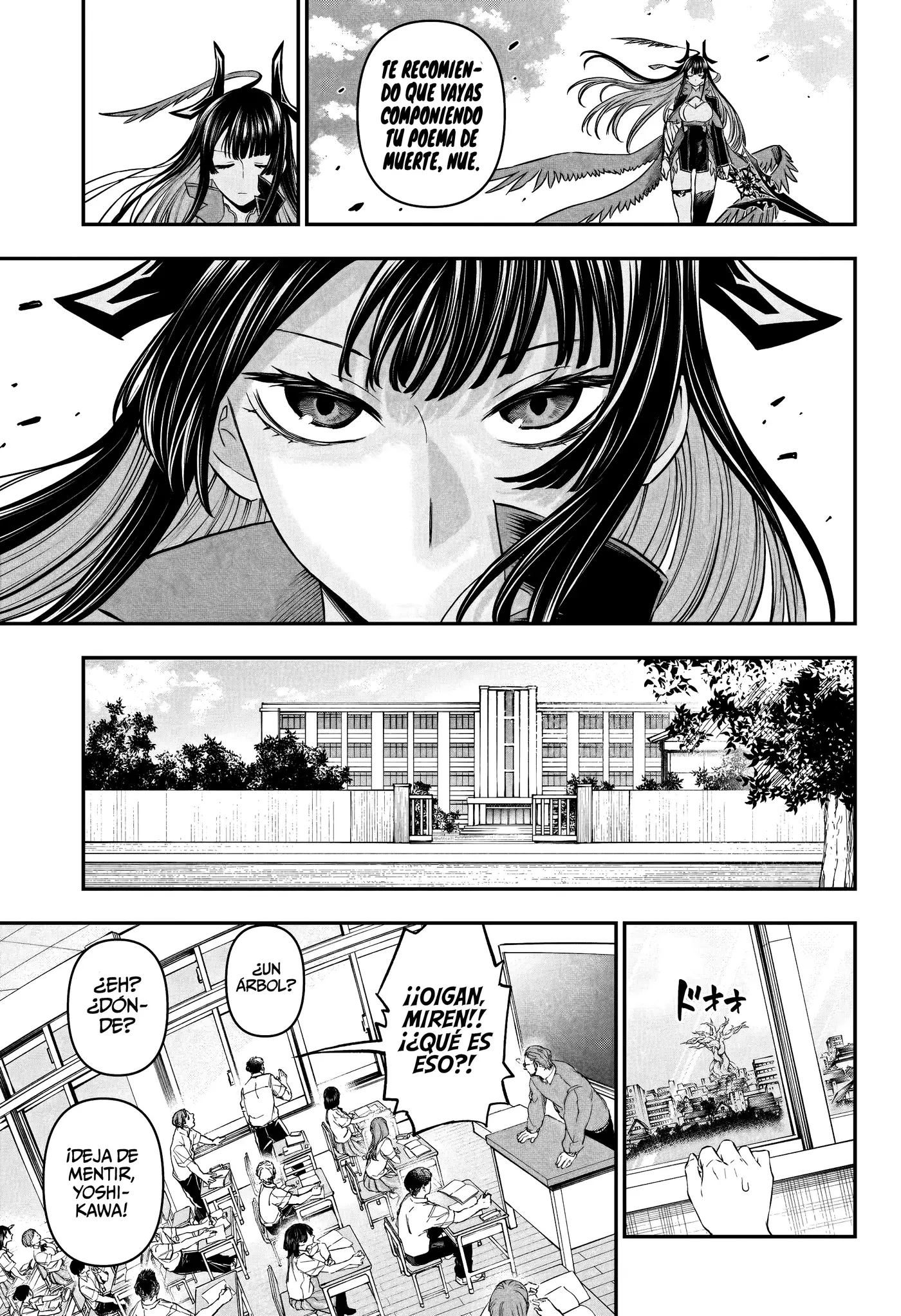 Nue's Exorcist capítulo 153, página 12