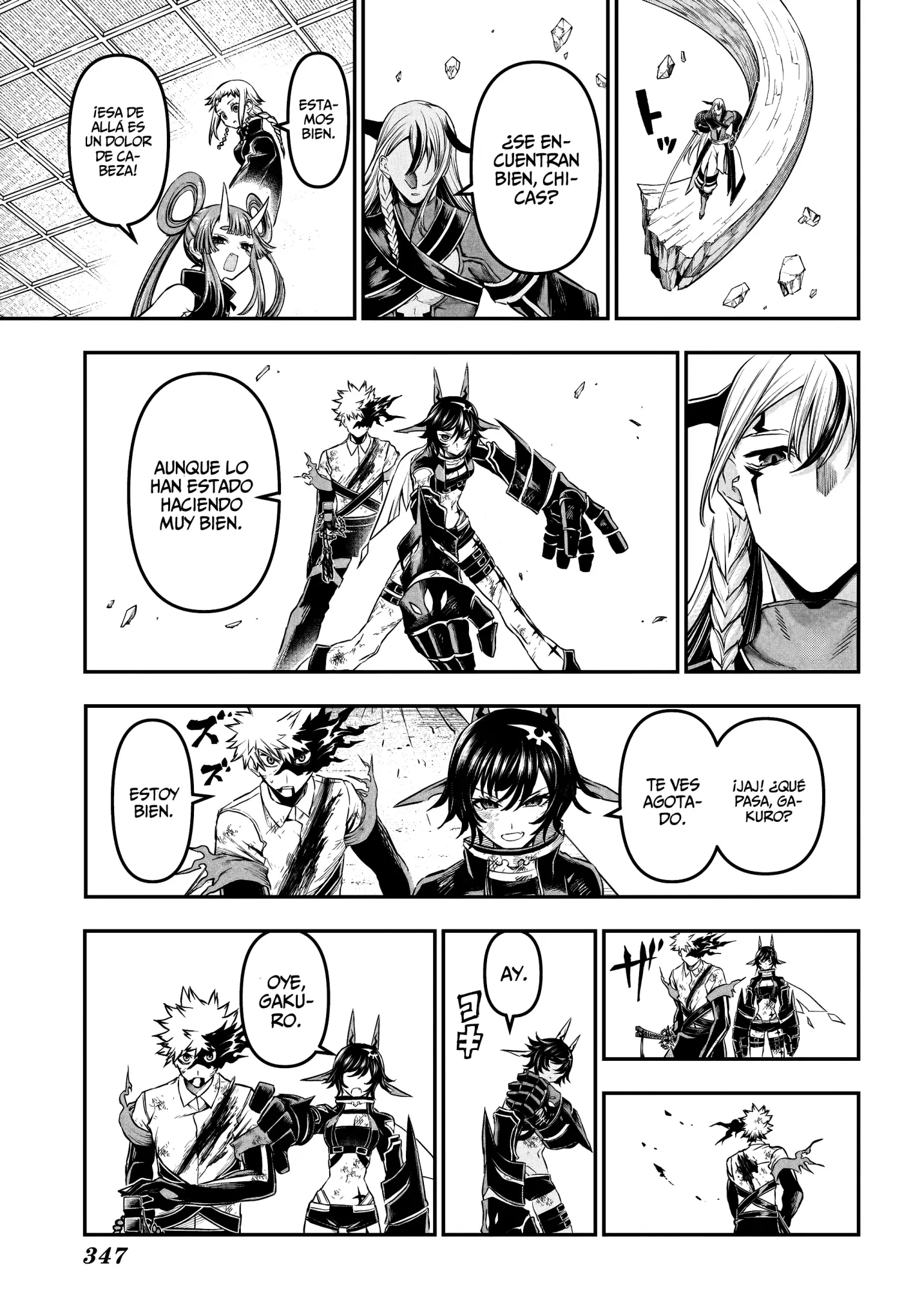 Nue's Exorcist capítulo 155, página 22