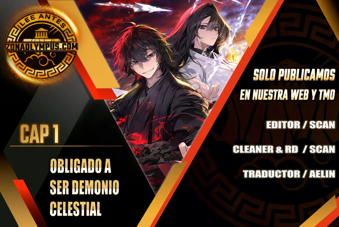 Obligado a ser Demonio Celestial capítulo 1, página 2