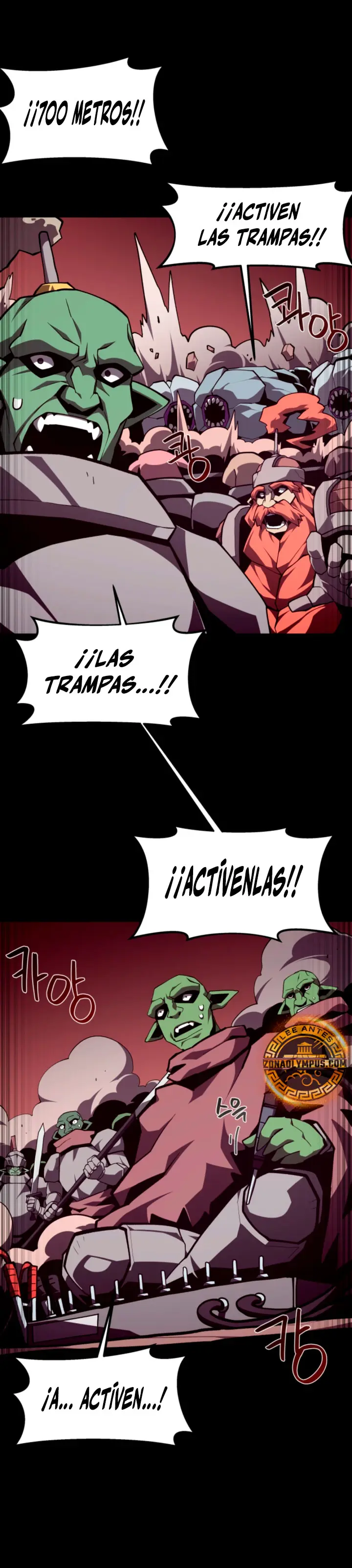 Odisea de Mazmorra capítulo 160, página 8