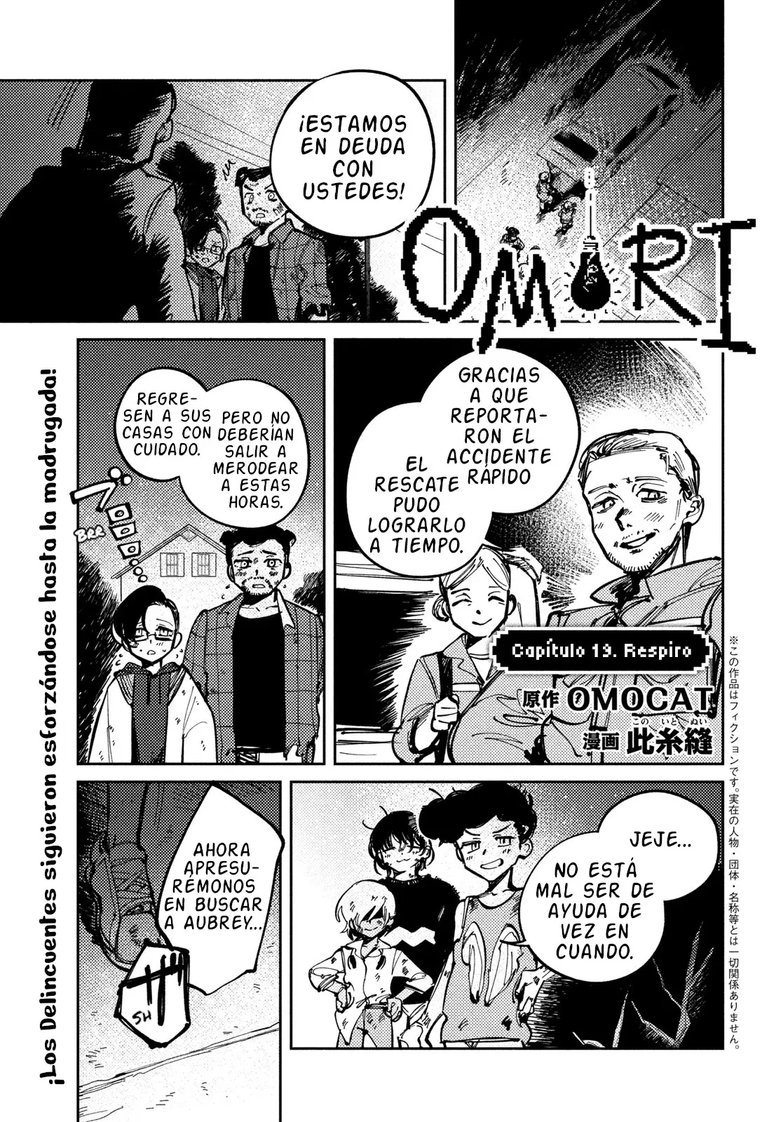 OMORI capítulo 19, página 1