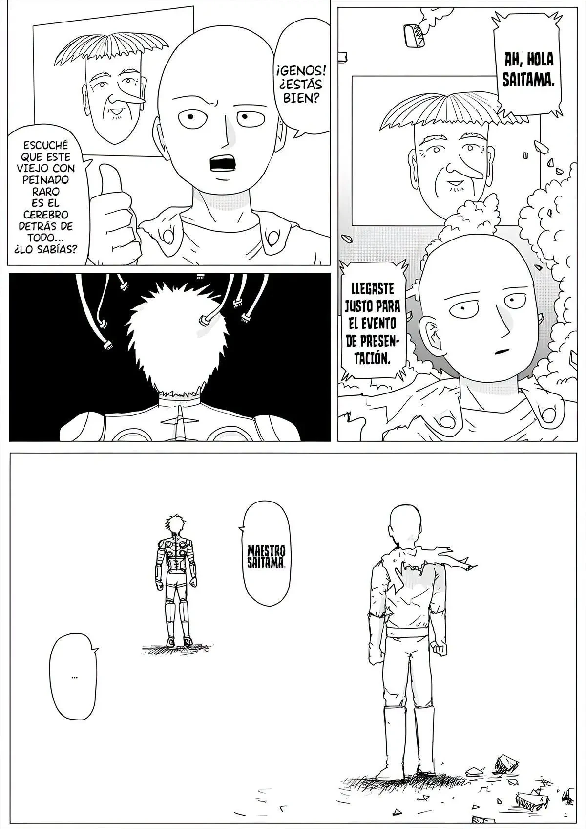 Onepunch-Man (ONE) capítulo 160, página 43