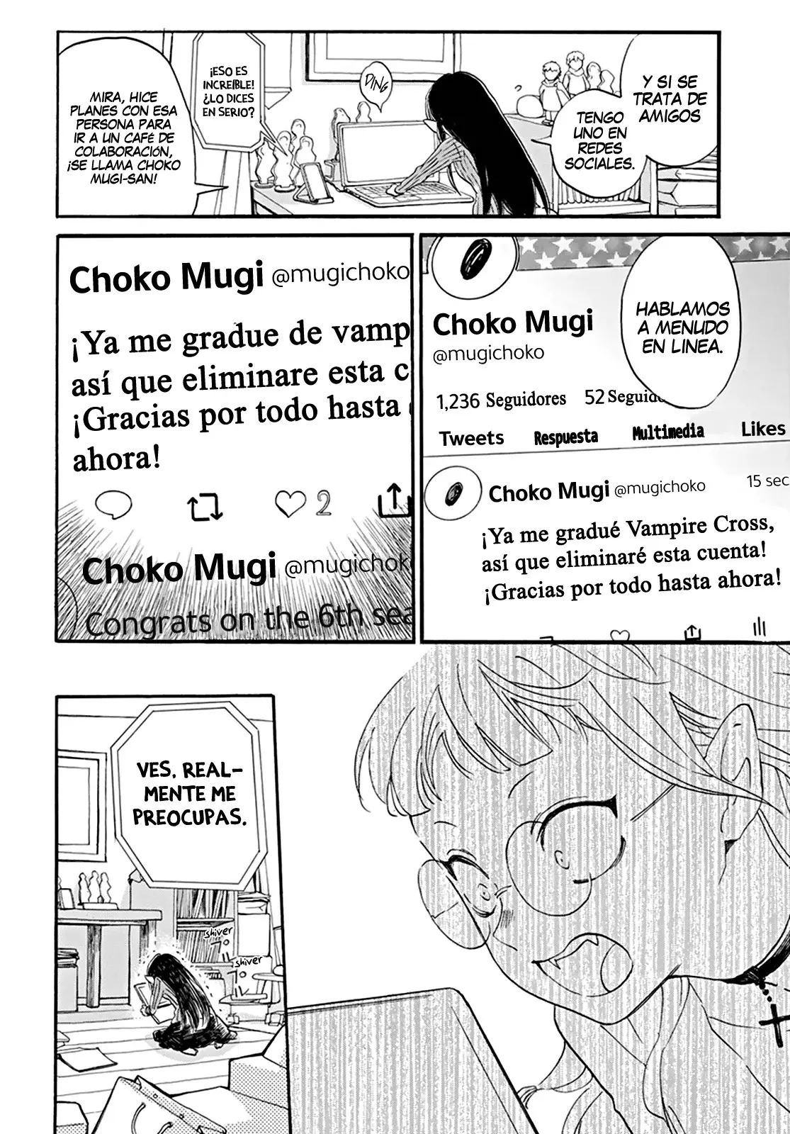 Oshi ni Amagami capítulo 1.5, página 7