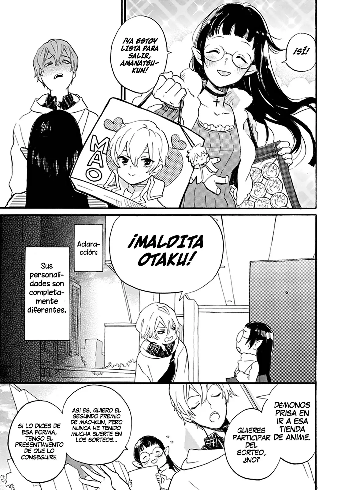 Oshi ni Amagami capítulo 1.5, página 10