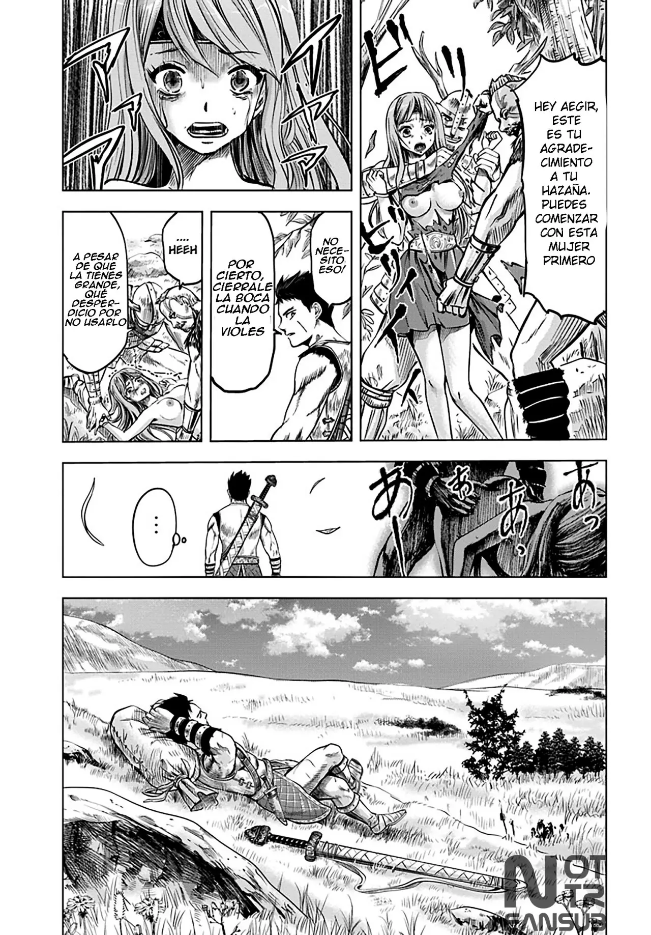 Oukoku E Tsuzuku Michi capítulo 2.1, página 9