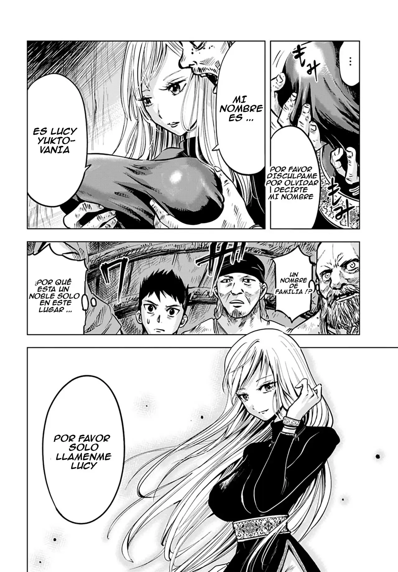 Oukoku E Tsuzuku Michi capítulo 2.1, página 19