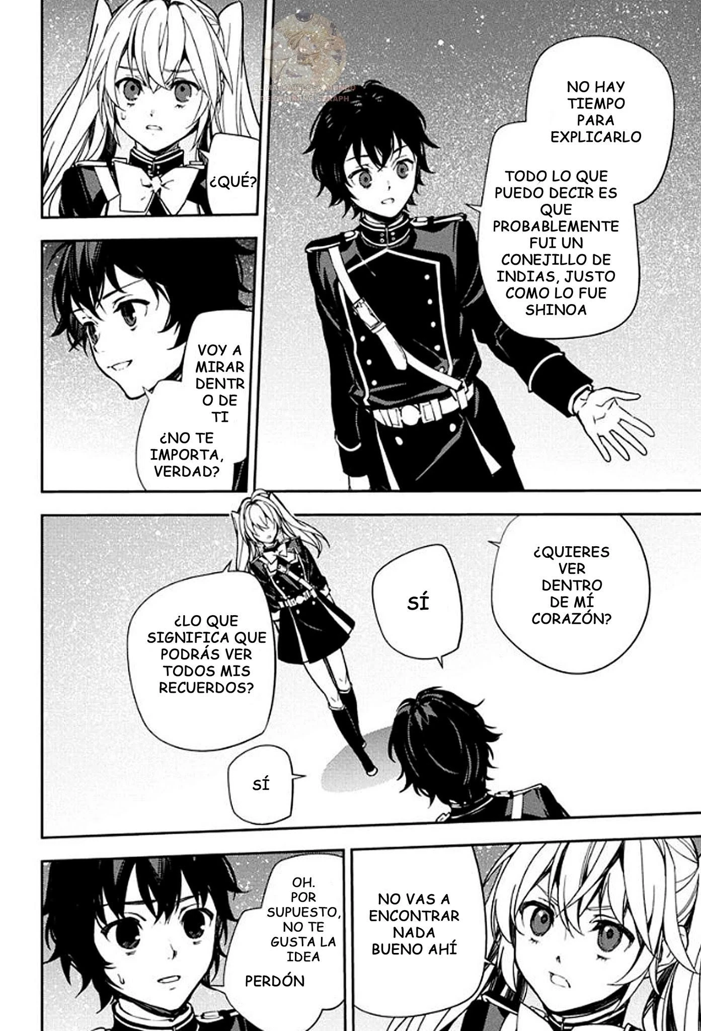 Owari No Seraph capítulo 157, página 3