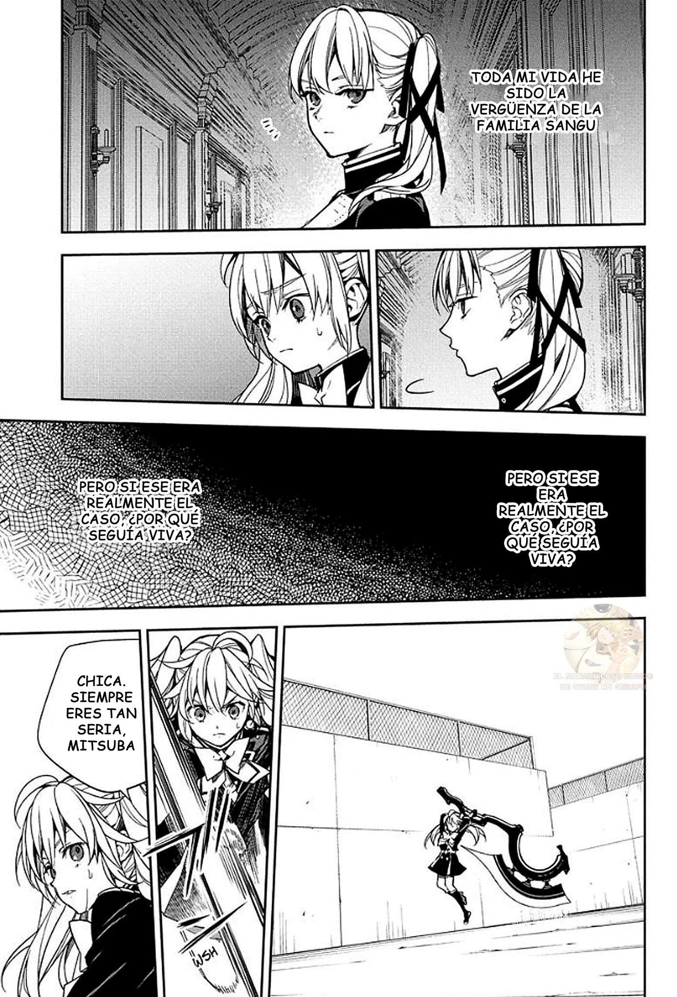 Owari No Seraph capítulo 157, página 8