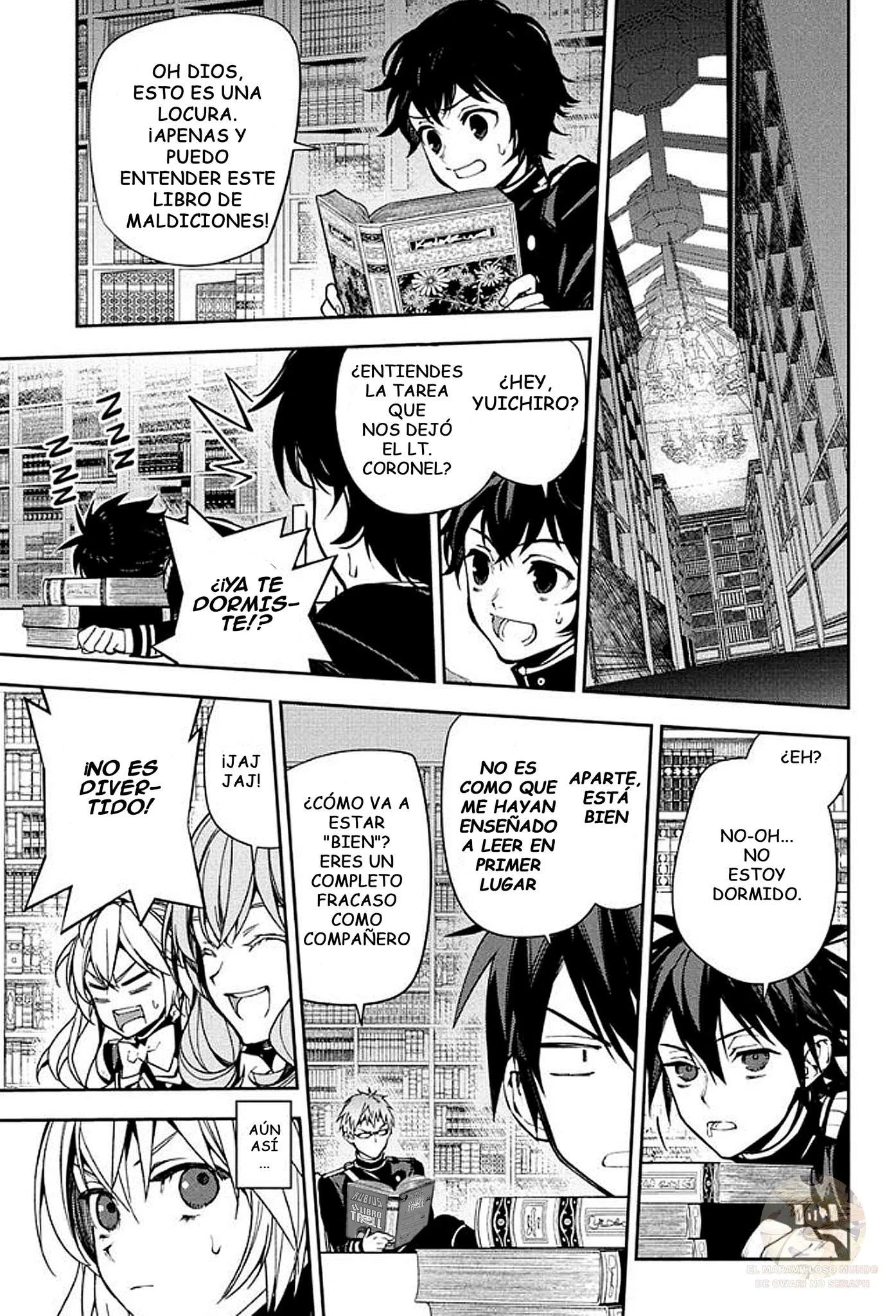 Owari No Seraph capítulo 157, página 10