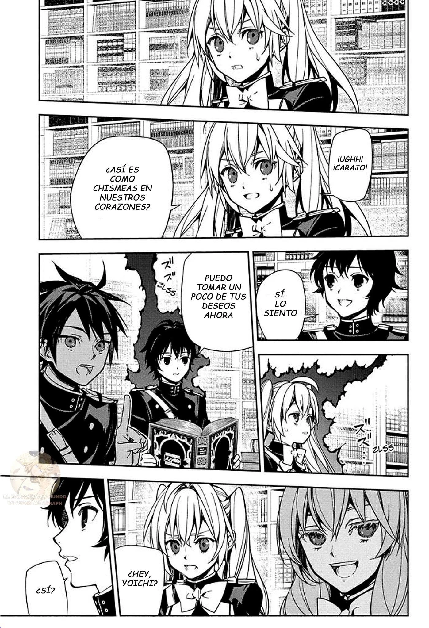 Owari No Seraph capítulo 157, página 12